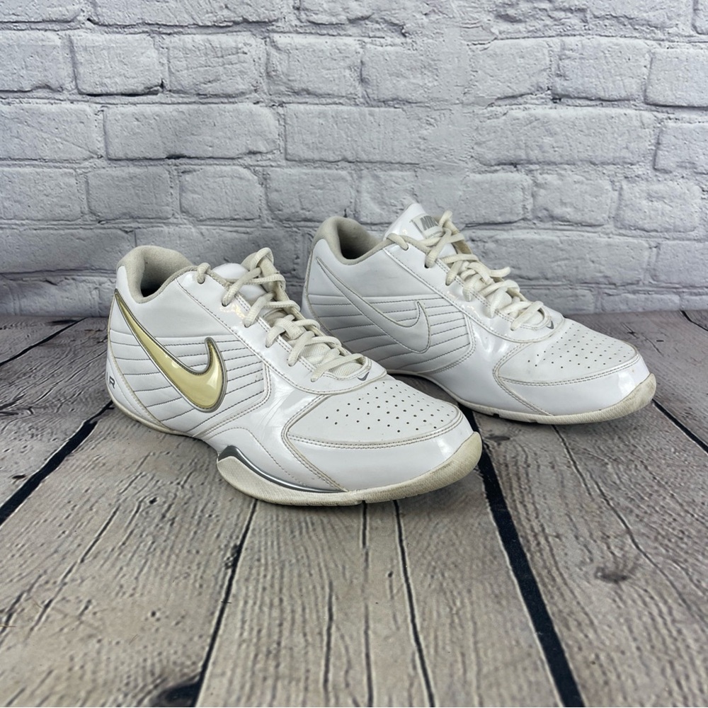 Nike Air‎ Baseline Low White Metallic Silver Shoes Men’s 11.5 | 386240-111